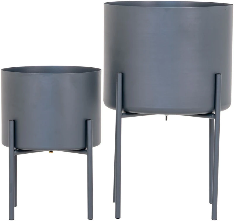 House Nordic Pavia Kukkaruukut 2kpl Harmaa 2 House Nordic Pavia Kukkaruukut 2kpl Harmaa - Image 2