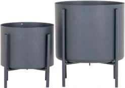 House Nordic Pavia Kukkaruukut 2kpl Harmaa 6 House Nordic Pavia Kukkaruukut 2kpl Harmaa -Yleinen Kotikauppa house nordic pavia kukkaruukut 2kpl harmaa3