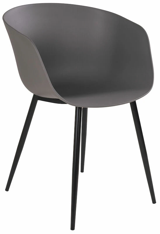 House Nordic Roda Tuoli Harmaa, Mustat Jalat 1 House Nordic Roda Tuoli Harmaa, Mustat Jalat