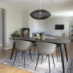 House Nordic Roda Tuoli Harmaa, Mustat Jalat 8 House Nordic Roda Tuoli Harmaa, Mustat Jalat -Yleinen Kotikauppa house nordic roda tuoli harmaa5