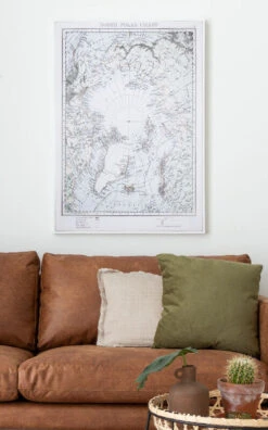 Canvas Taulu Kartta 65x92,5 Cm