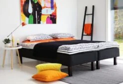 Lumi Bonnell Runkopatjapaketti 160x200 Musta Bianca