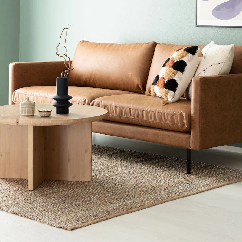 Jäkälä Juutti-puuvillamatto 80x150 Cm Luonnonväri 3 Jäkälä Juutti-puuvillamatto 80x150 Cm Luonnonväri - Image 3