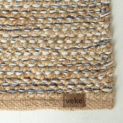 Jäkälä Juutti-puuvillamatto 80x150 Cm Luonnonväri
