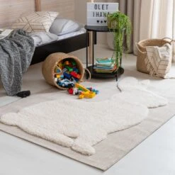 Jänö Lastenmatto 120x170 Cm Pellava/valkoinen -Yleinen Kotikauppa jano lastenmatto 120x170 cm valkoinen pellava web