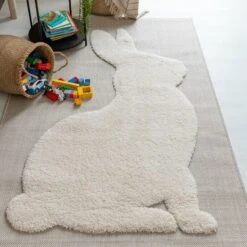 Jänö Lastenmatto 120x170 Cm Pellava/valkoinen -Yleinen Kotikauppa jano lastenmatto 120x170 cm valkoinen pellava web 4