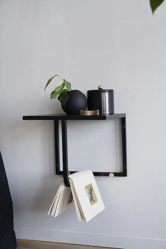 Rowico Malone Hattuhylly Musta 2 Rowico Malone Hattuhylly Musta - Image 2