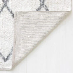 Joki Puuvillamatto 200x290 Cm Valkoinen
