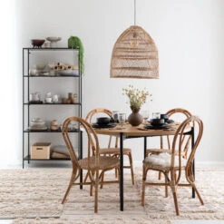 Bloomingville Nicita Vaasi Ruskea -Yleinen Kotikauppa kaisla rottinkituoli luonnonvari web