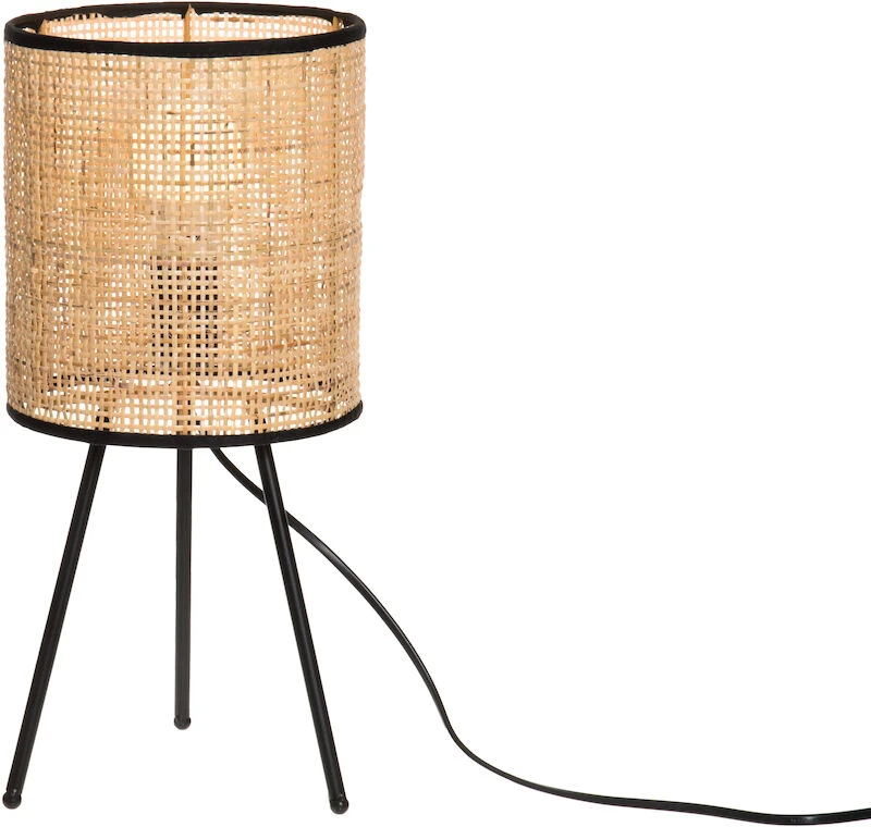 Kerä Rottinkipöytävalaisin Luonnonväri/musta 5 Kerä Rottinkipöytävalaisin Luonnonväri/musta - Image 5