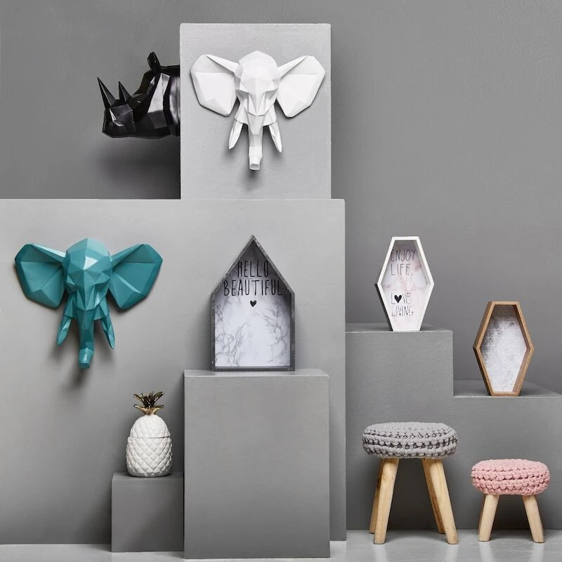 Kiddow Seinähylly Talo 24x12x40 Cm Betoni/marmori Look 1 Kiddow Seinähylly Talo 24x12x40 Cm Betoni/marmori Look