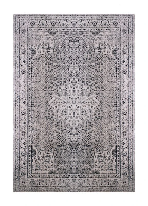 K/M Tibet Yamut Matto 160x230 Cm Harmaa Sisä-/ulkokäyttöön 2 K/M Tibet Yamut Matto 160x230 Cm Harmaa Sisä-/ulkokäyttöön - Image 2