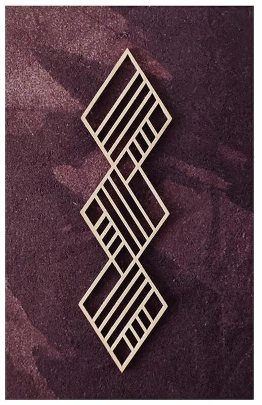 Koivuiset Boho Vinouma Akustiikkataulu 36x56 Cm Punajuuri 4 Koivuiset Boho Vinouma Akustiikkataulu 36x56 Cm Punajuuri - Image 4