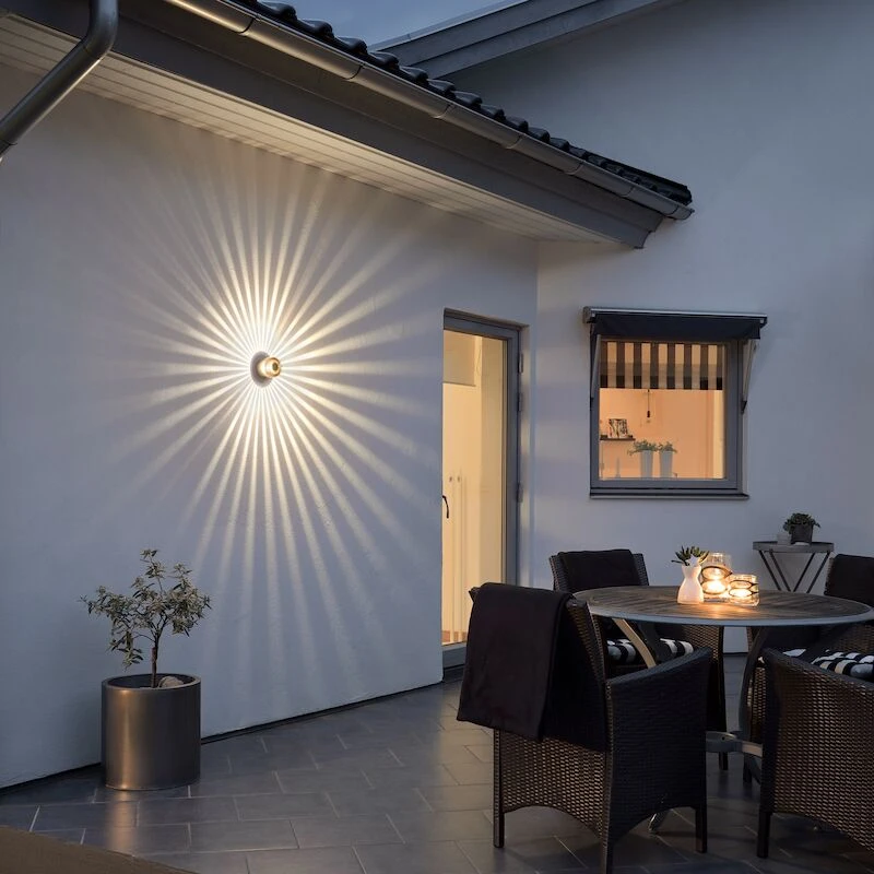 Konstsmide Monza Seinävalaisin Hopea 1 Konstsmide Monza Seinävalaisin Hopea