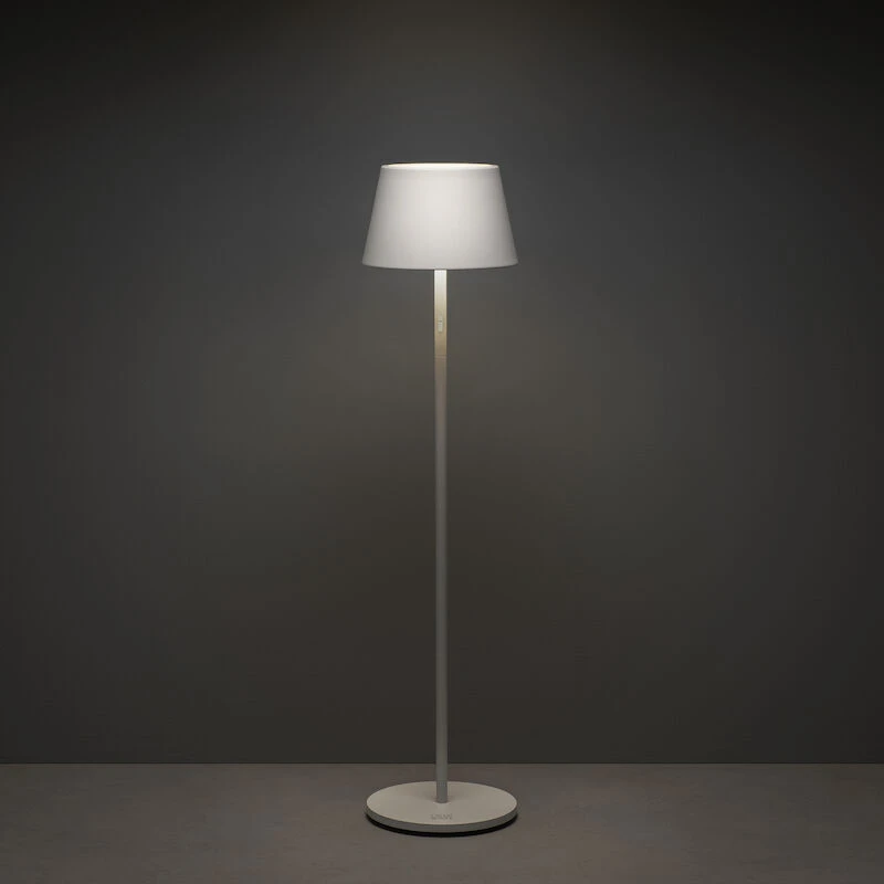 Konstsmide Pomezia Ladattava Lattiavalaisin Sisä-/ulkokäyttöön Valkoinen 3 Konstsmide Pomezia Ladattava Lattiavalaisin Sisä-/ulkokäyttöön Valkoinen - Image 3