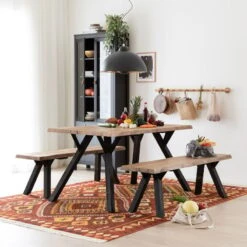 Lana Penkki 150 Cm Antiikkipetsattu/musta 9 Lana Penkki 150 Cm Antiikkipetsattu/musta -Yleinen Kotikauppa lana penkki 150x38 cm musta antiikkipetsattu web 4