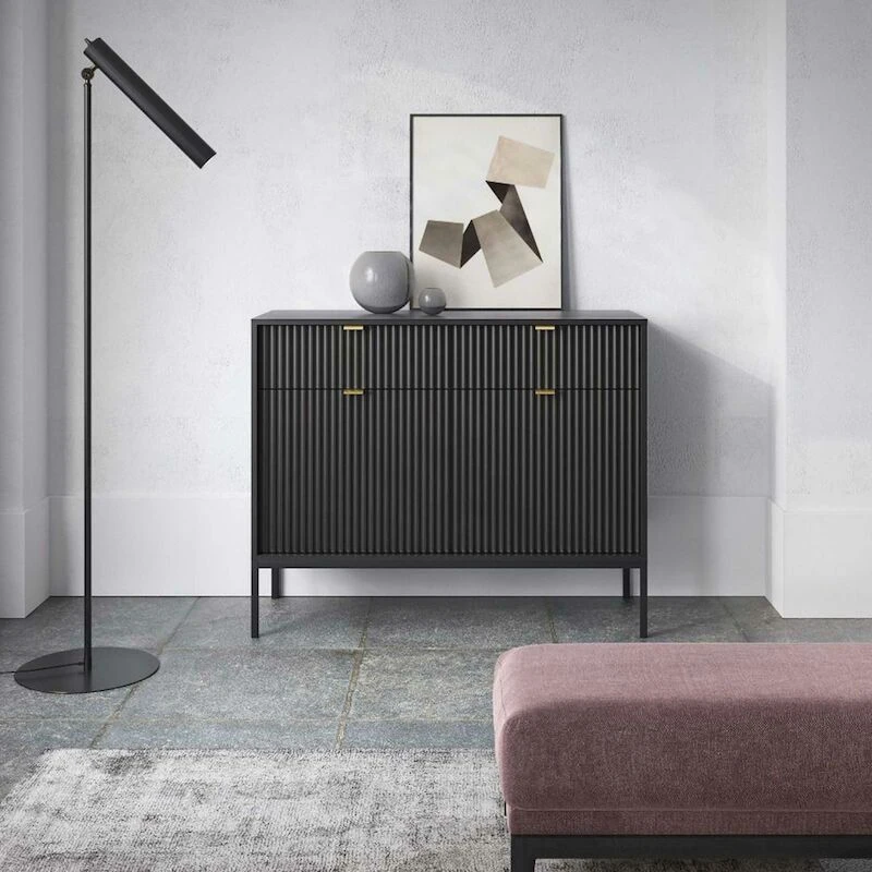 Latte Lipasto 104x39x83 Cm Harmaa 1 Latte Lipasto 104x39x83 Cm Harmaa