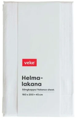 Lempi Helmalakana 90x200 Cm 45 Cm Korkea Valkoinen 10 Lempi Helmalakana 90x200 Cm 45 Cm Korkea Valkoinen -Yleinen Kotikauppa lempi helmalakana valkoinen
