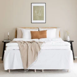 Lempi Helmalakana 90x200 Cm 45 Cm Korkea Valkoinen 8 Lempi Helmalakana 90x200 Cm 45 Cm Korkea Valkoinen -Yleinen Kotikauppa lempi helmalakana valkoinen web 4