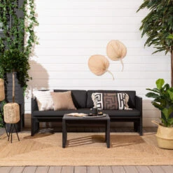 Umbra Hub Tarjottimet 2 Kpl Liitu/harmaa -Yleinen Kotikauppa linda baki 3 istuttava sohva musta web 6 1