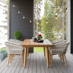 Loiste Ruokapöytä 230x100 Cm Ruskea 9 Loiste Ruokapöytä 230x100 Cm Ruskea -Yleinen Kotikauppa loiste 6 hengen ruokailuryhma 12 1