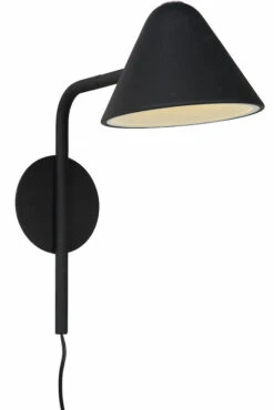 Lucide Devon LED-seinävalaisin Musta