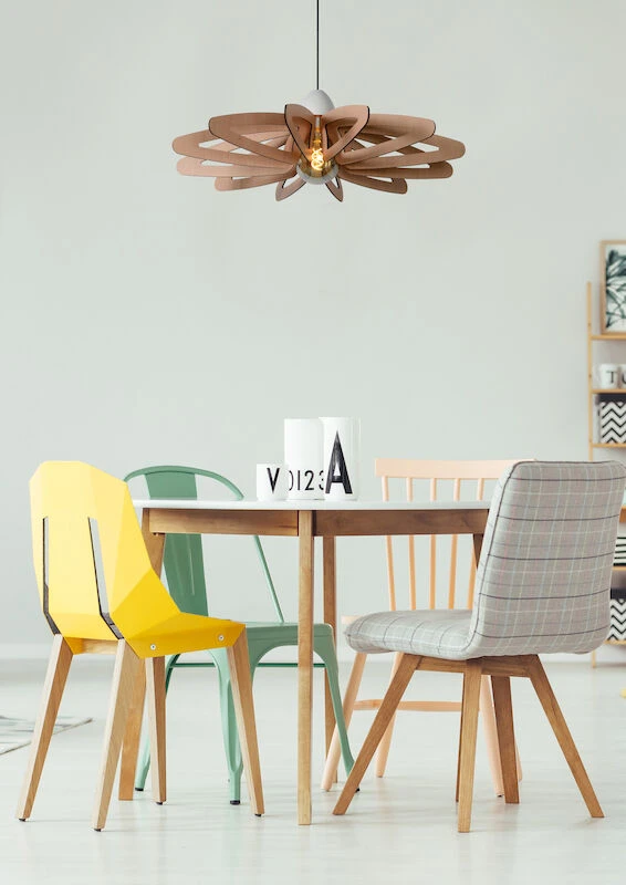 Lucide Zidane Riippuvalaisin Ø76 Cm Puunvärinen 1 Lucide Zidane Riippuvalaisin Ø76 Cm Puunvärinen