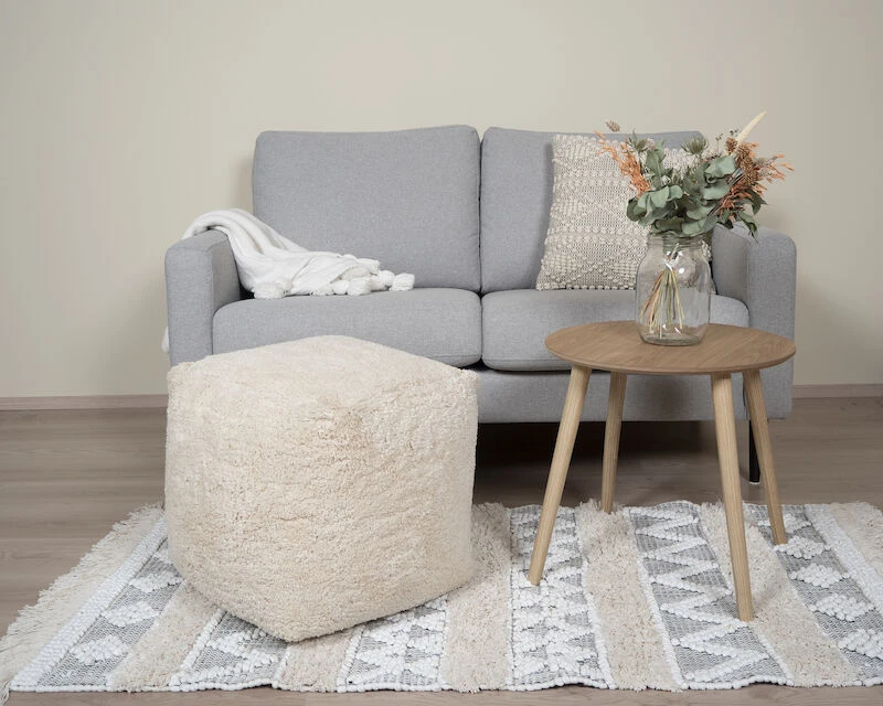 Lumi Puuvillamatto 140x200 Cm Valkoinen 3 Lumi Puuvillamatto 140x200 Cm Valkoinen - Image 3