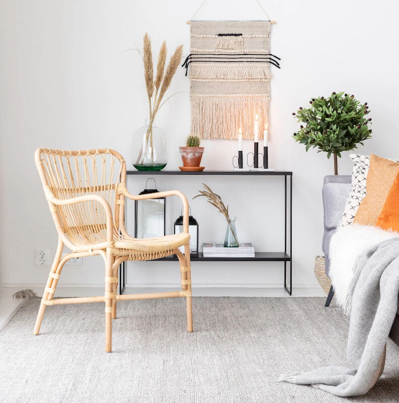 Hillerstorp Lyckesö Rottinki Nojatuoli Luonnonväri 1 Hillerstorp Lyckesö Rottinki Nojatuoli Luonnonväri