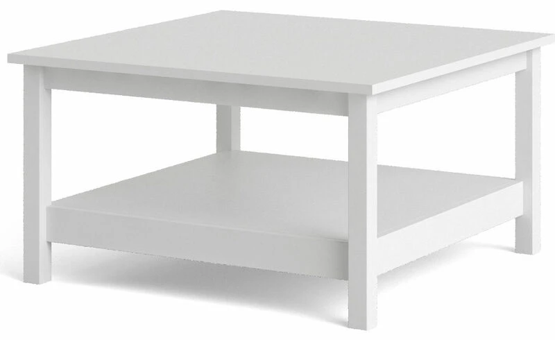 Madrid Sohvapöytä 81x81 Cm Valkoinen 5 Madrid Sohvapöytä 81x81 Cm Valkoinen - Image 5