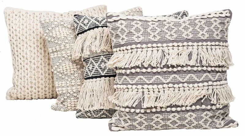 Riimu Koristetyyny 50x50 Cm Pampula, Luonnonvalkoinen 2 Riimu Koristetyyny 50x50 Cm Pampula, Luonnonvalkoinen - Image 2