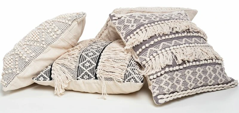 Riimu Koristetyyny 50x50 Cm Pampula, Luonnonvalkoinen 3 Riimu Koristetyyny 50x50 Cm Pampula, Luonnonvalkoinen - Image 3