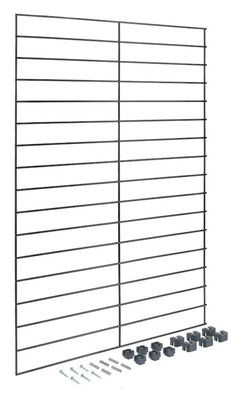 Metaltex Mural Seinäritilä 43x68 Cm Musta 1 Metaltex Mural Seinäritilä 43x68 Cm Musta