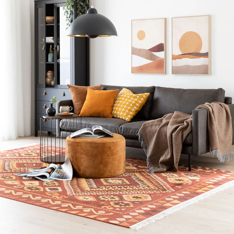 Anno Laama Torkkupeitto, 130x170 Cm Fariini/meleerattu Harmaa 4 Anno Laama Torkkupeitto, 130x170 Cm Fariini/meleerattu Harmaa - Image 4