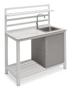 Åminne Kesäkeittiö Altaalla Ja Hanalla, Valkoinen 5 Åminne Kesäkeittiö Altaalla Ja Hanalla, Valkoinen -Yleinen Kotikauppa minne kesakeittio hanalla altaalla valkoinen kuva1