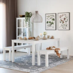 4Living Vihreät Kasvit Taulu 50x70 Cm 9 4Living Vihreät Kasvit Taulu 50x70 Cm -Yleinen Kotikauppa moona ruokailuryhma 6 hengen penkeilla valkoinen web 20