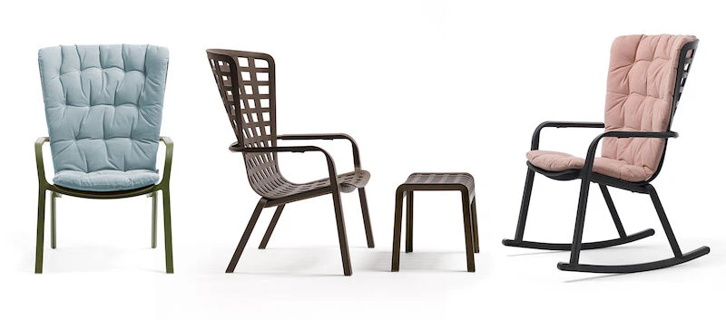 Nardi Folio Nojatuoli Käsinojilla Valkoinen 4 Nardi Folio Nojatuoli Käsinojilla Valkoinen - Image 4