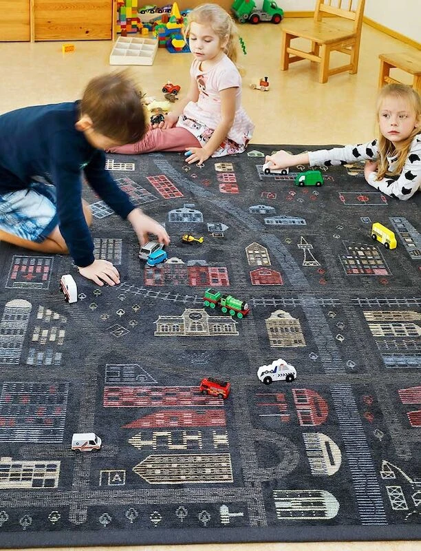 Narma Ülejõe Kaksipuolinen Puuvillamatto 140x200 Cm Musta 6 Narma Ülejõe Kaksipuolinen Puuvillamatto 140x200 Cm Musta - Image 6