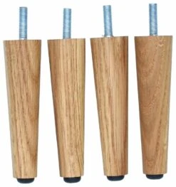 Line Jalkasarja 12 Cm öljytty Tammi 4 Kpl