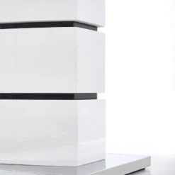 Nobel Jatkettava Ruokapöytä 160-200x90 Cm Kiiltävä Valkoinen 7 Nobel Jatkettava Ruokapöytä 160-200x90 Cm Kiiltävä Valkoinen -Yleinen Kotikauppa nobel ruokap yd n jalka veke