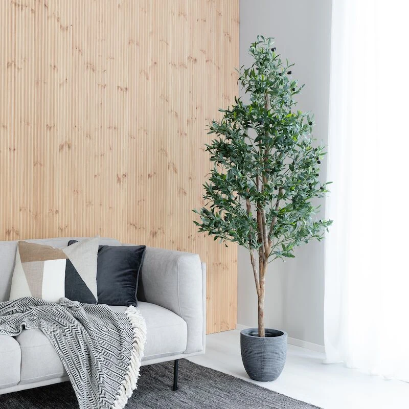 Oliivipuu Yksirunkoinen Tekokasvi 180 Cm 2 Oliivipuu Yksirunkoinen Tekokasvi 180 Cm - Image 2