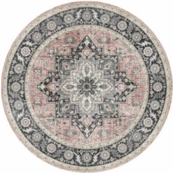 Palazzo Matto Pyöreä Ø160 Cm Roosa 5 Palazzo Matto Pyöreä Ø160 Cm Roosa -Yleinen Kotikauppa palazzo matto pyorea 160cm roosa