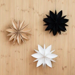 Paperikukka 7-sakarainen 45 Cm Valkoinen