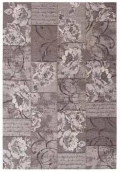 Patchwork Elepa Plyysimatto 200x290 Cm Harmaa -Yleinen Kotikauppa patchwork elepa 1 2 1