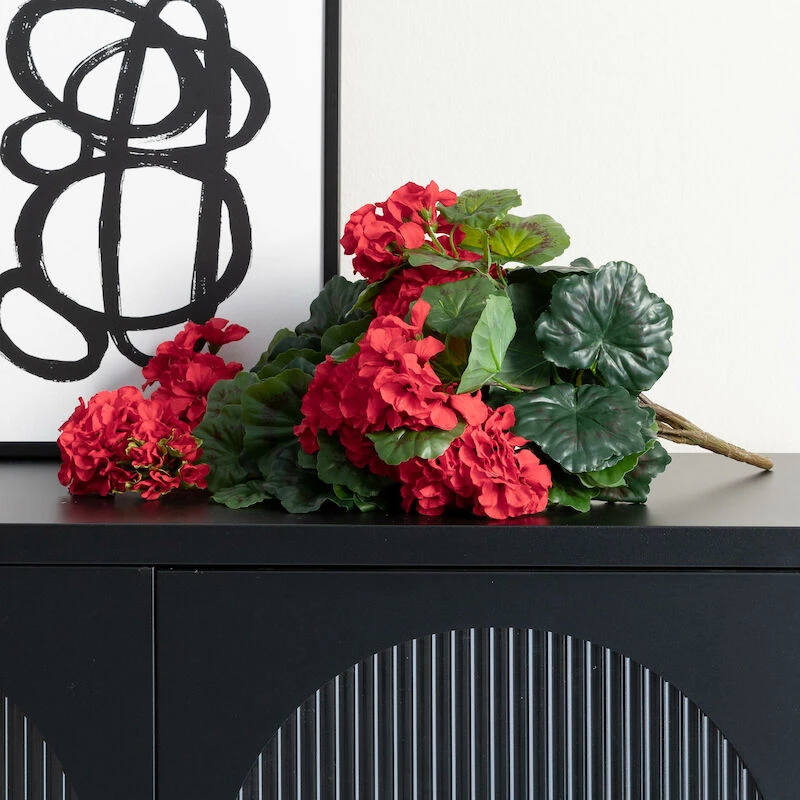 Pelargonia Jättipensas Tekokasvi Punainen 3 Pelargonia Jättipensas Tekokasvi Punainen - Image 3