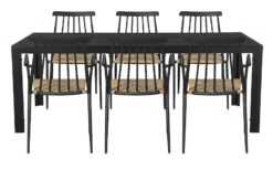 Saarni-Envy Eva 6-hengen Ruokailuryhmä Musta 6 Saarni-Envy Eva 6-hengen Ruokailuryhmä Musta -Yleinen Kotikauppa puro envy eva ruokailuryhma 1 6 kuva3