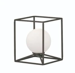 Trio Gabbia Pöytävalaisin G9 Mattamusta