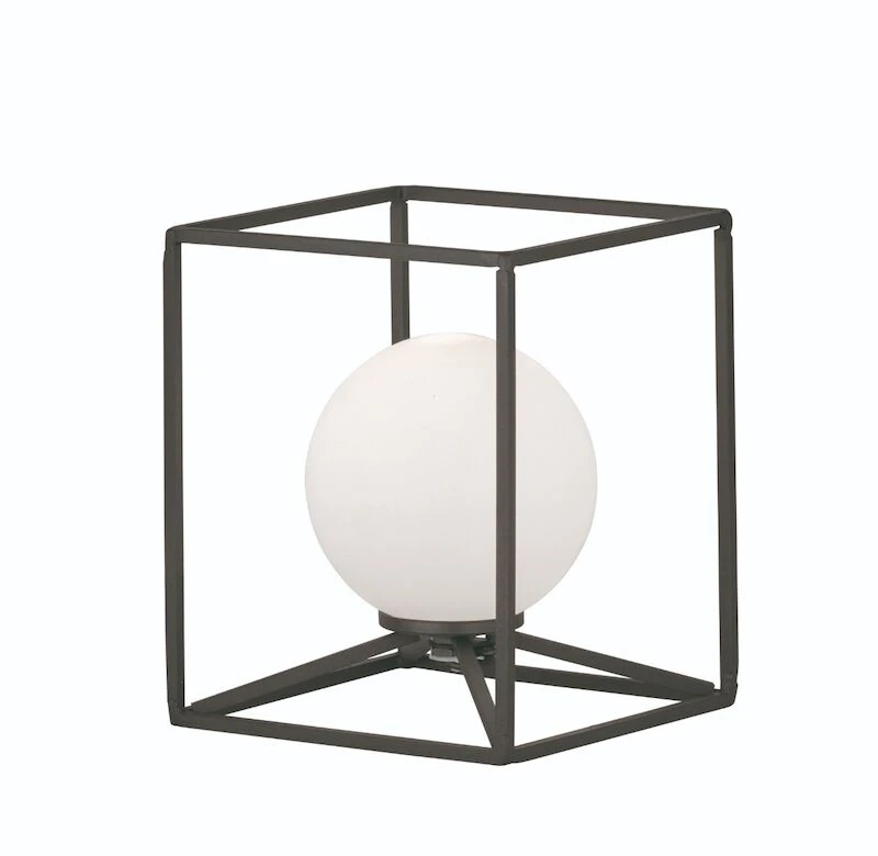 Trio Gabbia Pöytävalaisin G9 Mattamusta 1 Trio Gabbia Pöytävalaisin G9 Mattamusta