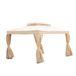 Ranta Paviljonki 3x4 M Beige 9 Ranta Paviljonki 3x4 M Beige -Yleinen Kotikauppa ranta paviljonki 3x4m beige 2