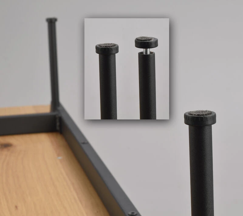 Rowico Brewerton Tv-taso 160x40x56 Cm Tammi/musta 2 Rowico Brewerton Tv-taso 160x40x56 Cm Tammi/musta - Image 2